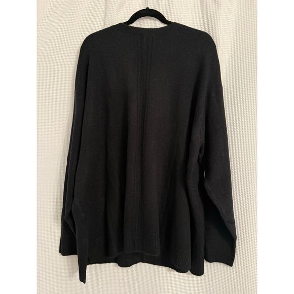 Roaman's NWOT Preppy Normcore Minimalist Layering V Neck Soft Wool Sweater 2X - Picture 4 of 7